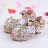 Girls High Heel Princess Shoes