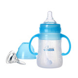 Baby Silicone Bottle With Silicone Spoon