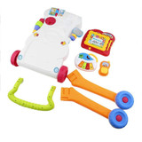 Baby Multifunctional Cartoon Trolley Walker With Music Sound