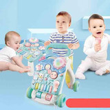 Children's Multi-function Musical Trolley Walker