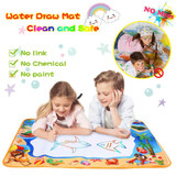 Kids Canvas Water Color Drawing Board and Mat With 2 Magic Pens