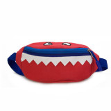 Kids Small Monster Cartoon Shark Waist Shoulder Bag