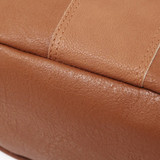 Stylish anti-theft leather backpack