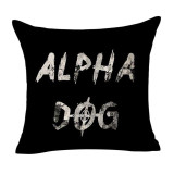 ISHOWTIENDA Pillow Case Nordic Deer Animal Heart
