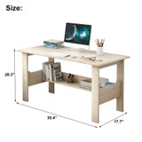 Home Desktop Computer Desk Bedroom Laptop Study Table Office Desk Workstation