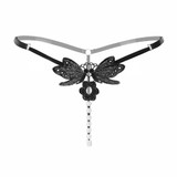 Female Erotic Lingerie Sexy Panties High Quality Underwear Lace G-string Briefs Pearls Thongs