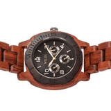Men's Multi-Function Custom Kosso Wooden Watch