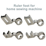 Stainless Steel Quilting Presser Foot Low Shank Free Motion Ruler Quilting Presser Foot for Singer Janome Brother Sewing Machine