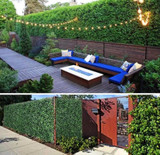 Expandable Faux Privacy Fence
