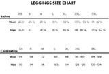 Mermaid Green to Black leggings, Capris, Shorts