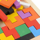 Tetris Wooden Puzzle Toy