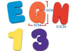 Alphanumeric Bathroom Water Toys