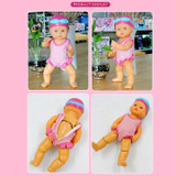 Electric waterproof swimming doll
