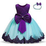 Baby Girl Flower Embroidery Dresses