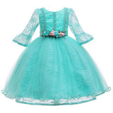 Elegant Princess Lace Dress