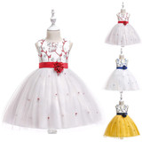 Floral Baby Girls Princess Bridesmaid