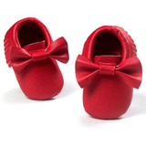 First Walker Solid PU Leather Crib Shoes