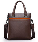 Young fashion  polo men briefcase pu leather business bag 14"  Crossbody laptop briefcase bag men's messenger travel bags