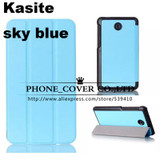 Magnet stand leather case cover for Asus FonePad 7 FE375CG FE375CXG FE7530CXG FE375 K019 tablet case +screen protectors+stylus