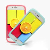 Night light glow Luminous Universal Silicone Ring frame Case For iPhone5 xiaomi p7 p2000 p2000c phone case Circle back cover
