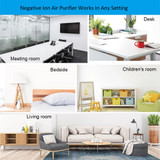 Negative Ion HEPA Filtration Fish Tank Air Purifier Home Aquarium