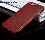 Luxury Leather Handtailor 2 in 1 phone cover cases for iphone 5 5s 6 6 plus PT1855