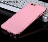 Luxury Leather Handtailor 2 in 1 phone cover cases for iphone 5 5s 6 6 plus PT1855