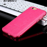 Luxury Leather Handtailor 2 in 1 phone cover cases for iphone 5 5s 6 6 plus PT1855