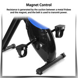 Folding Spin Bike For Home Gym Cardio Workouts