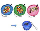 Portable Kids Children Infant Baby Play Mat Large Storage Bags Toys Organizer Blanket Rug Boxes for Lego Toys