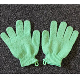 Exfoliating Gloves - Green Exfoliating Gloves - Green
