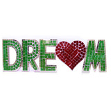 Mosaic Word - Dream (with heart)