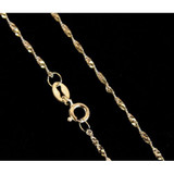 925 Silver Curb Chain - Twist