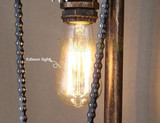 Steampunk Pedal & Gear Wall Light