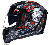 Motorcycle Full Face Helmet Motorcycle Racing Double Mirror Helmet
