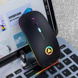 Rechargeable Mouse Wireless Silent LED Backlit Mice  USB Optical Ergonomic Gaming Mouse PC Computer Mouse For Laptop Computer PC