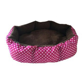 Soft Fleece Dog Nest Bed