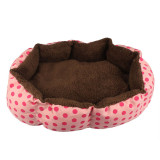 Soft Fleece Dog Nest Bed