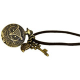 Wise Owl Steampunk Watch Pendant