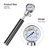 Mini Bike And Ball Pump With Pressure Gauge