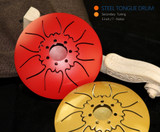 5 Inch Tongue Drum Mini 7-Tone C Key Hand Pan with Drum Mallets Carry Bag