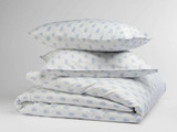 100% Supima Cotton, 500 Thread Count Sateen Paisley Print Duvet Set