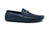 Gold Bar Loafer Navy