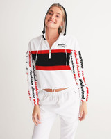 Wakerlook Women's Cropped Windbreaker