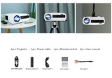 LED Android Version Wifi Home Projector
