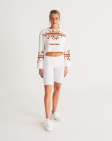 Fashion Women's Wakerlook Cropped Sweatshirt