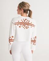 Fashion Women's Wakerlook Cropped Sweatshirt
