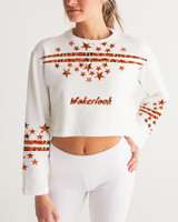 Fashion Women's Wakerlook Cropped Sweatshirt