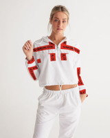 Fashion Wakerlook Women's Cropped Windbreaker
