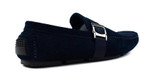 Men's Buckle Strap Loafer Navy